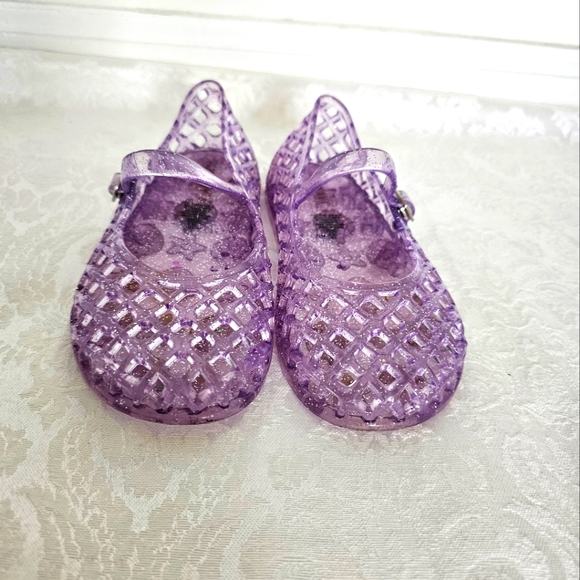 Purple Children's Jelly Shoes - Picture 3 of 9